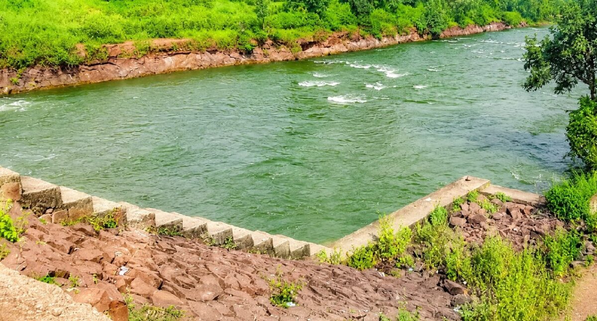 Halali Dam Waterfall
